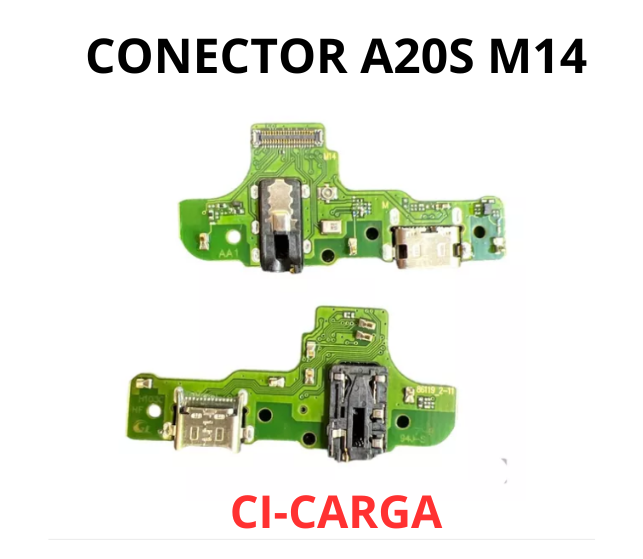PLACA CONECTOR DE CARGA A20S M14 DOCK A207 M14 COM MICROFONE E CI DE CARGA RAPIDA