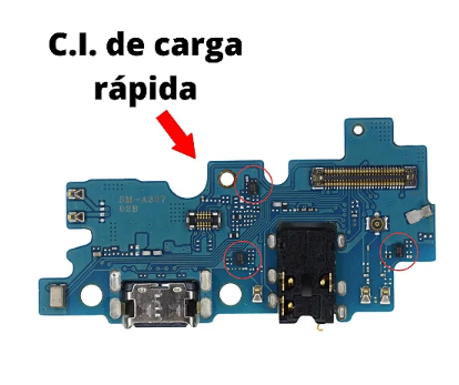 PLACA CARGA GALAXY A30S (A307) TURBO