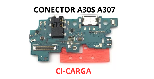 PLACA CONECTOR DE CARGA A30S DOCK A307 COM MICROFONE E CI DE CARGA RAPIDA