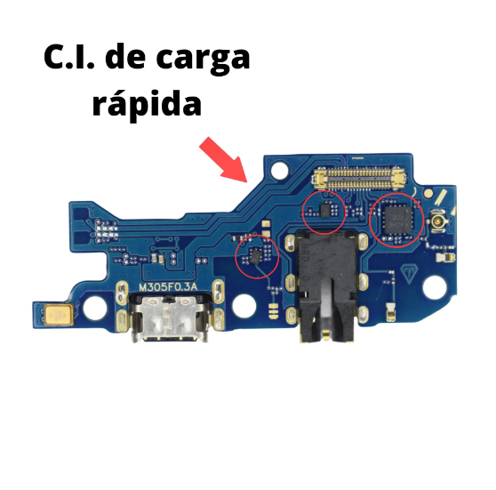 PLACA CARGA GALAXY M30 (M305) TURBO