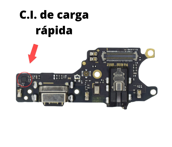 PLACA CARGA REDMI NOTE 9 TURBO 4G