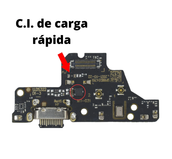 PLACA CARGA MOTO G41 TURBO