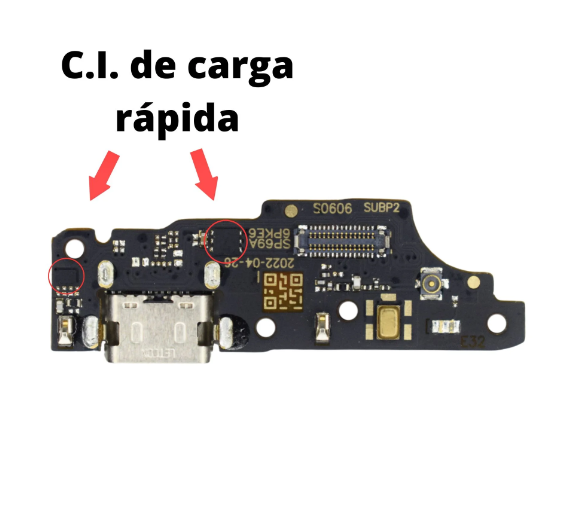 PLACA CARGA MOTO E32 TURBO
