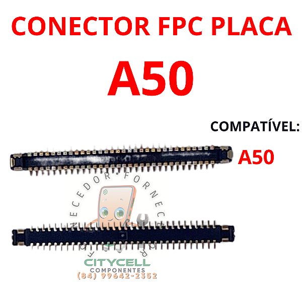CONECTOR FPC PLACA MÃE DISPLAY A50