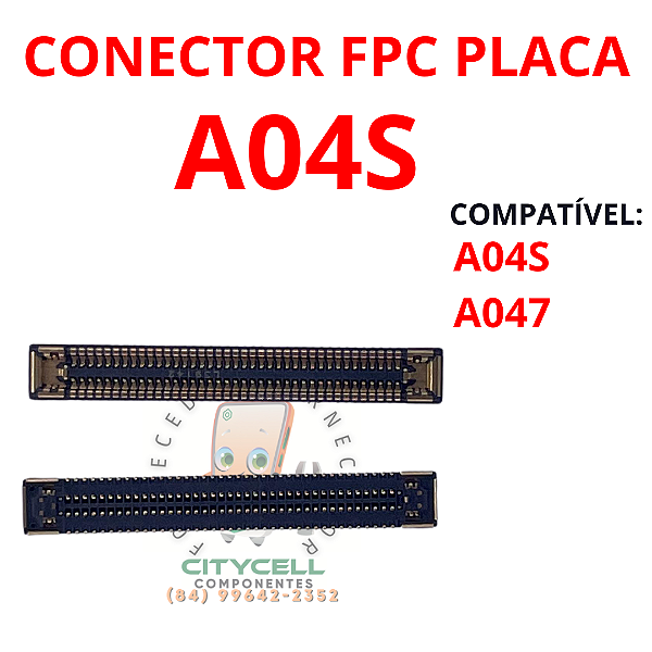 CONECTOR FPC PLACA MÃE DISPLAY A04S A047