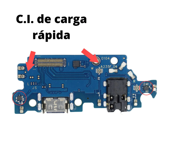 PLACA DE CARGA GALAXY A23 4G A235