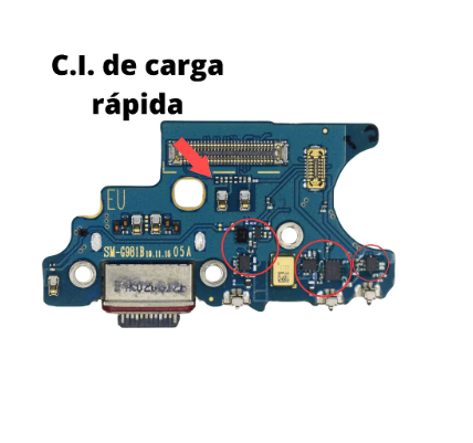 PLACA DE CARGA S20 5G ( G981 b )