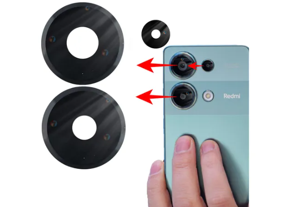 KIT 3/ LENTES REDMI NOTE 13 PRO ( 2 grande 1 pequeno )