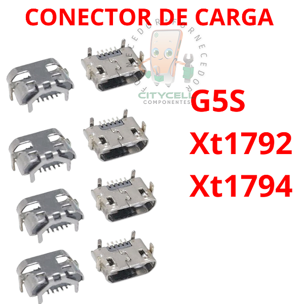 CONECTOR DE CARGA MOTO G5S XT1792 Xt1794