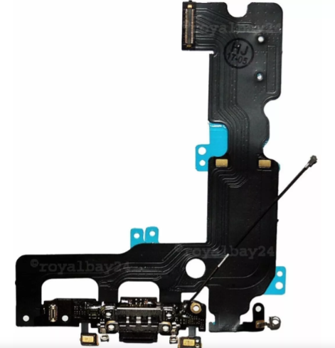 FLEX CARGA IPHONE 7 PLUS - PRETO