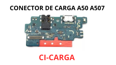 PLACA CONECTOR DE CARGA A50 DOCK A507 COM MICROFONE E CI DE CARGA RAPIDA