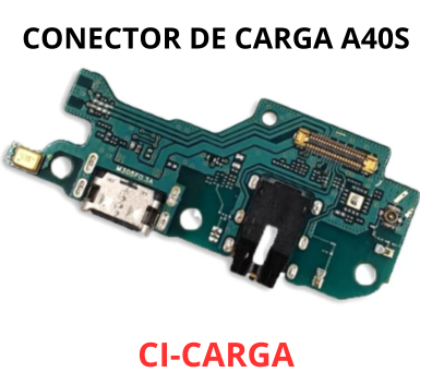 PLACA CONECTOR DE CARGA A40S  DOCK A405 COM MICROFONE E CI DE CARGA RAPIDA