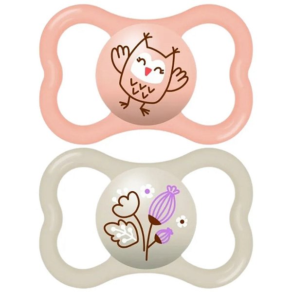 Chupeta Air MAM Dupla 16+ Meses Menina