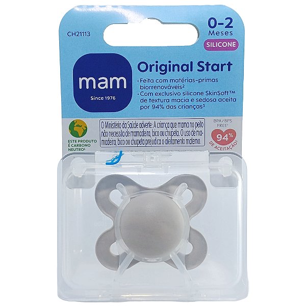 Chupeta Mam Start 0 a 2 meses Neutra