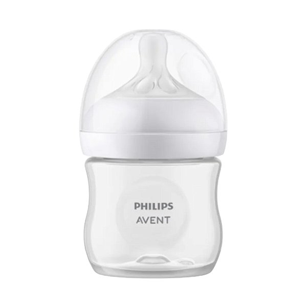 Mamadeira Pétala 3.0 Transparente Philips Avent 125ml Bico 2