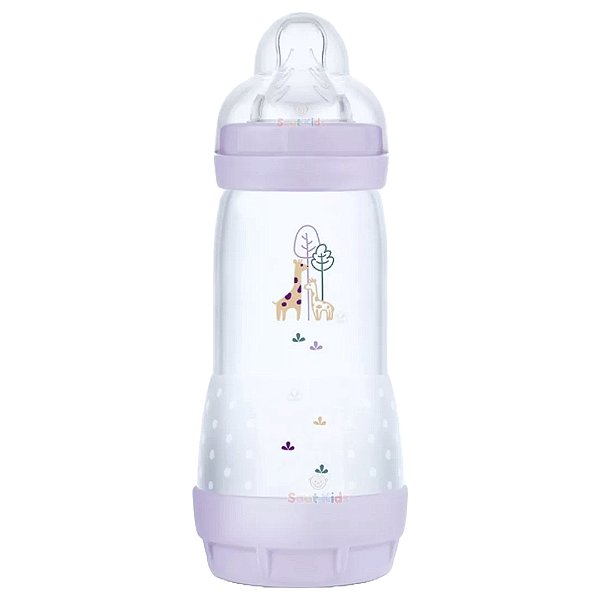 Mamadeira Mam Easy Start  Rosa 320ml 4+ meses