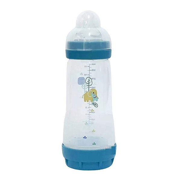 Mamadeira Mam Easy Start Azul 320ml 4+ meses