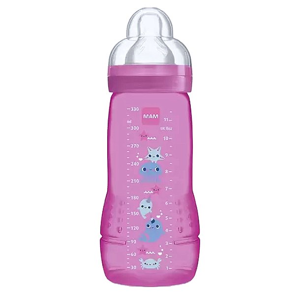 Mamadeira Mam Easy Active 330ml 4+ meses Menina