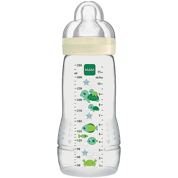 Mamadeira Mam Easy Active Neutra 330ml 4+ meses