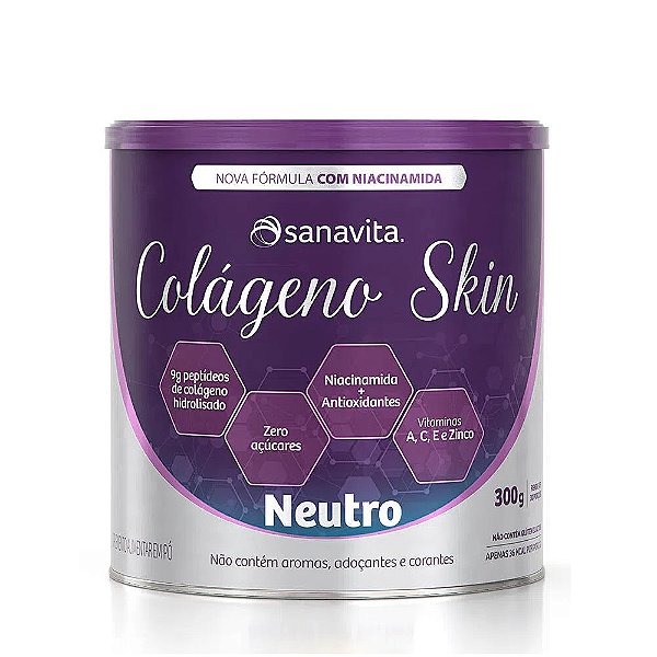 Colágeno Skin Sanavita Neutro 300g