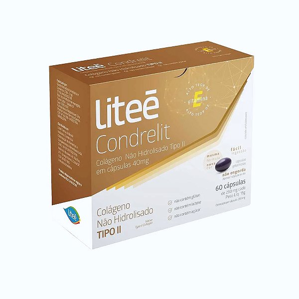 Liteé Condrelit Colágeno Não Hidrolisado Tipo 2
