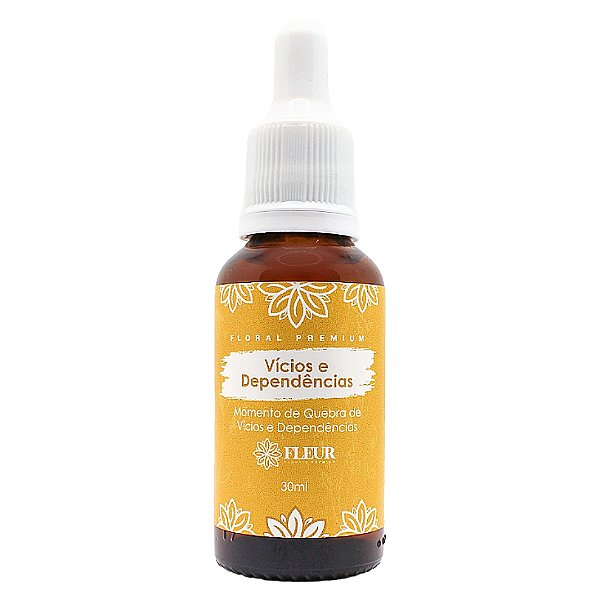Fleur Floral Vícios e Dependências 30 ml