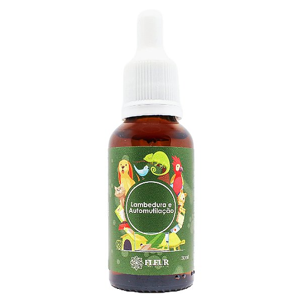 Fleur Floral Pet Lambedura e Automutilação 30 ml