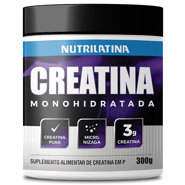 Creatina Monohidratada Nutrilatina 300g