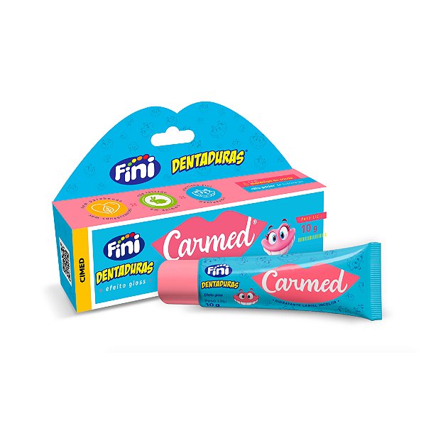 Carmed Hidratante Labial Fini Dentaduras Incolor 10g