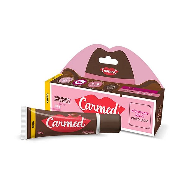 Carmed Hidratante Labial Ana Castela Brigadeiro