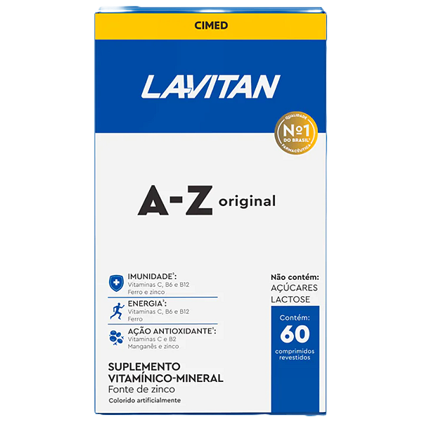 Lavitan A-Z com 60 Comprimidos
