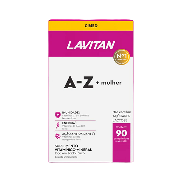 Lavitan A-Z Mulher com 60 Comprimidos