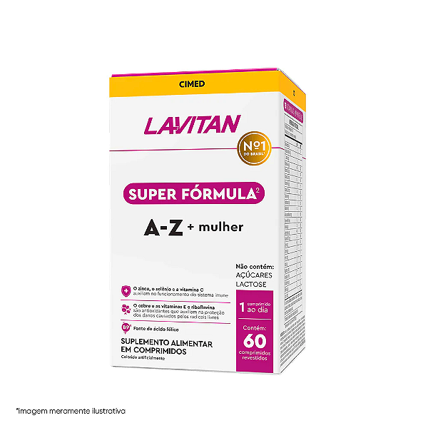 Lavitan 5g Multivitamínico Mulher 60 Comprimidos Oferta