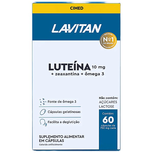 Lavitan Luteina 60 Cápsulas