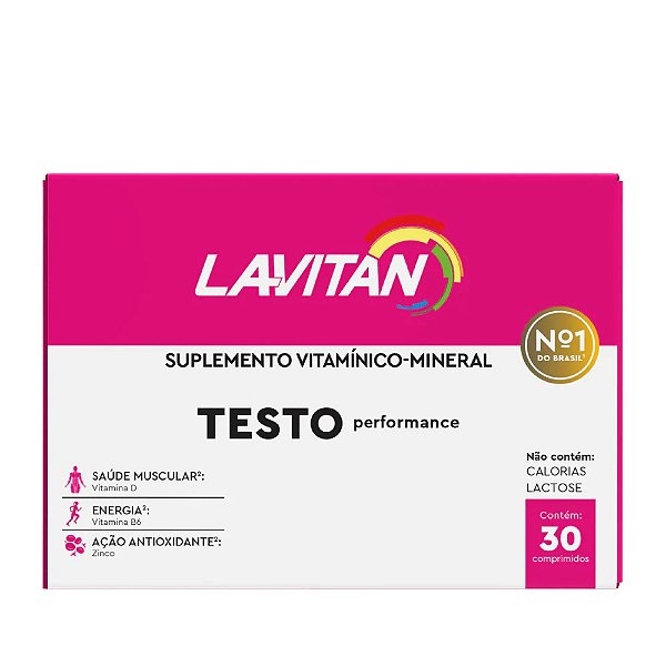 Lavitan Testo Femme Performance Mulher 30 comprimidos