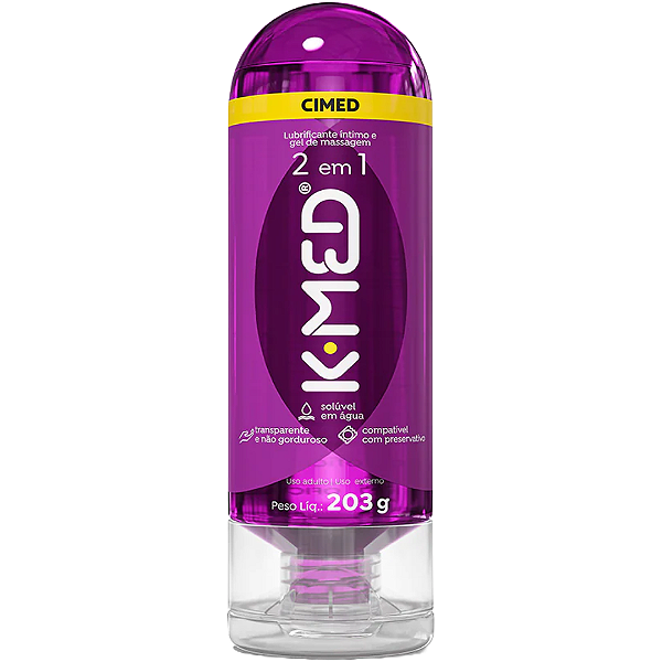 K-med 2 Em 1 Gel De Massagem E Lubrificante Íntimo