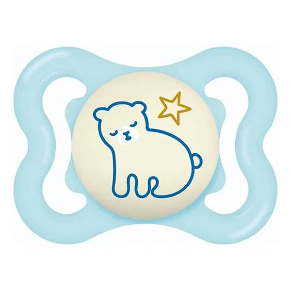 Chupeta MAM Supreme Night 0-6 meses Unitaria Menino