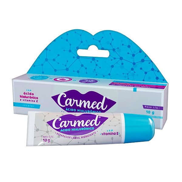Carmed Hidratante Labial Ácido Hialurônico Com 10g