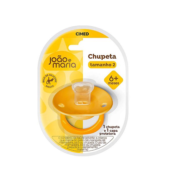 Chupeta João e Maria 6+ Meses Tamanho 2 Cimed