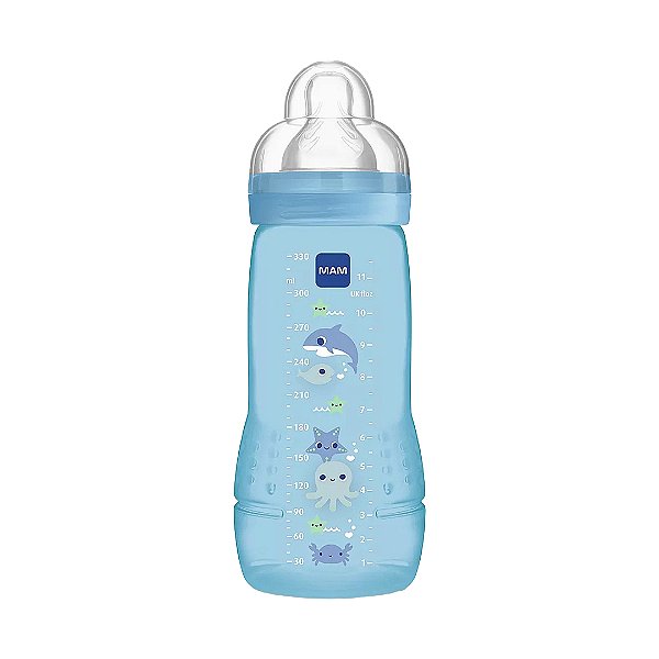 Mamadeira Mam Easy Active 330ml 4+ meses Menino