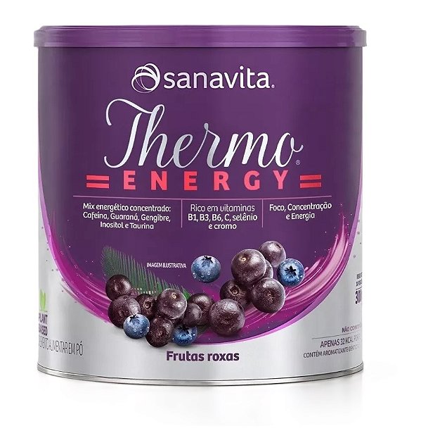 Sanavita Thermo Energy Termogênico Suplemento Em Pó 300g