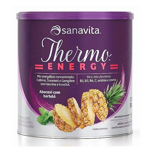 Thermo Energy Sanavita Abacaxi Com Hortelã 300g