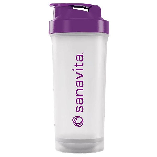 Coqueteleira Sanavita Tampa Roxa 500ml