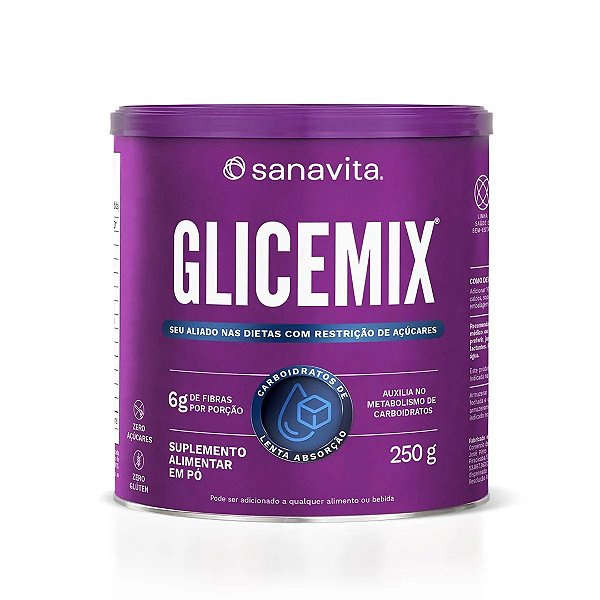 Glicemix Ig Sanavita Sem Sabor - Lata 250g