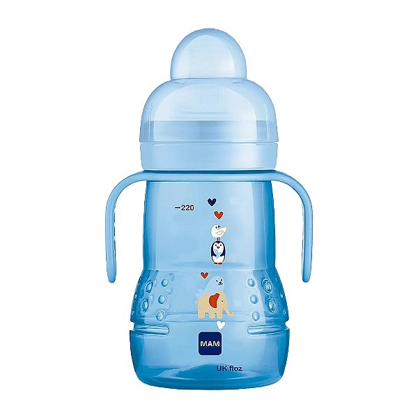 Copo De Treinamento Mam Azul Transição 220ml