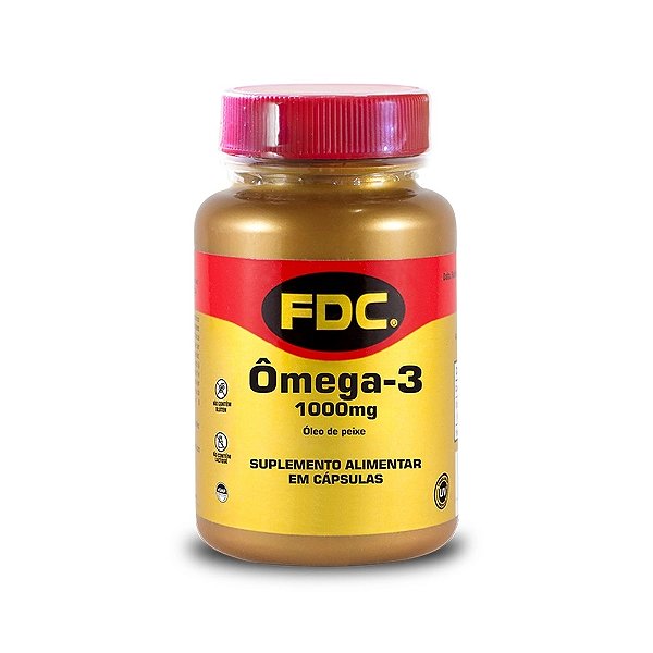 FDC Ômega 3 1000mg 140 Cápsulas Importado USA
