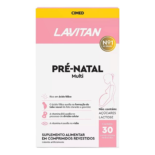 Lavitan Pré Natal 30 comprimidos