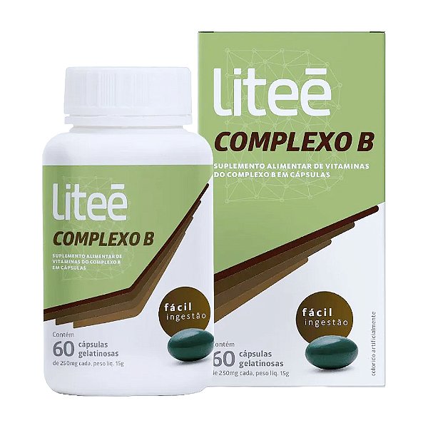 Liteé Complexo B Liteé  60 Cápsulas Softgel