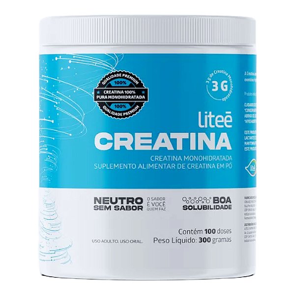 Liteé Creatina Monohidratada 100% Pura 300g