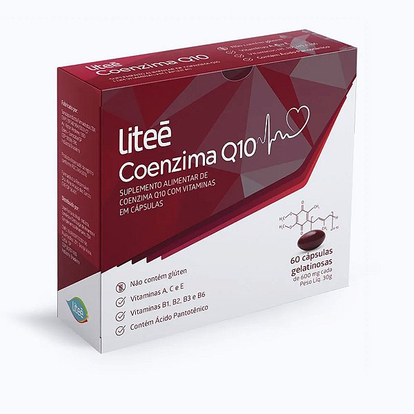 Liteé Coenzima Q10 60 Cápsulas
